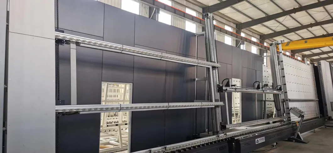 2022 New Beam Convey Vertical Insulated Glass Production Line Double Glazing Glass Machine 2500X3700mm